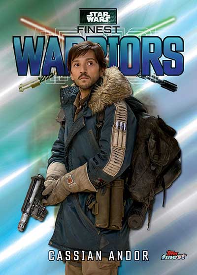 2023 Topps Finest Star Wars Finest Warriors Cassian Andor