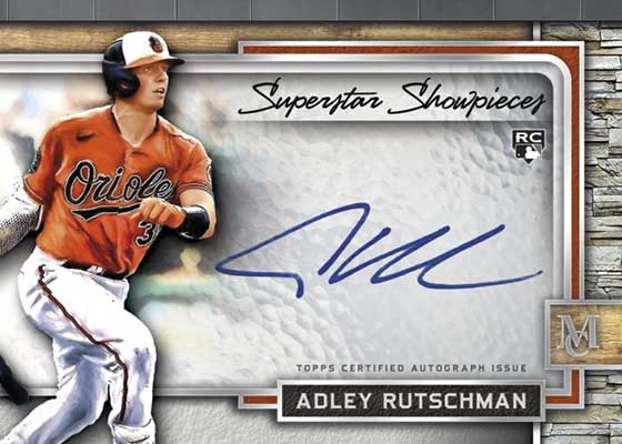 2023 Topps Museum Collection Baseball Superstar Showpieces Adley Rutschman