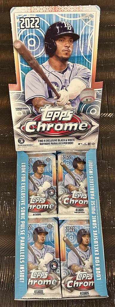  2022 Topps Chrome Sonic Edition Black/White RayWave