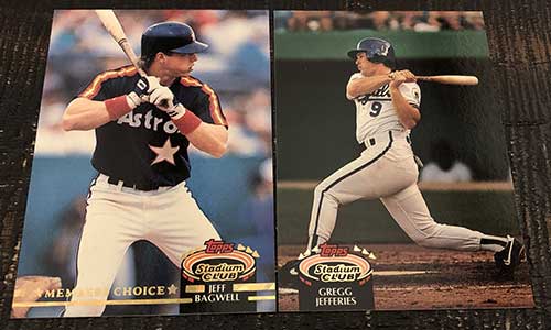 Pick a George Brett Baseball Card Topps & Stadium Club 