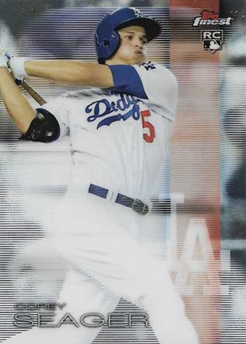 2016 Finest Corey Seager Rookie Card