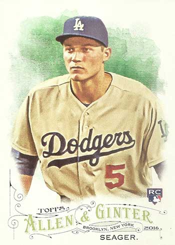 2016 Topps Allen & Ginter Corey Seager Rookie Card