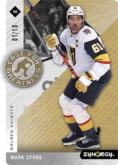 2023-24 Upper Deck Synergy Hockey Cast for Greatness Gold Mark Stone