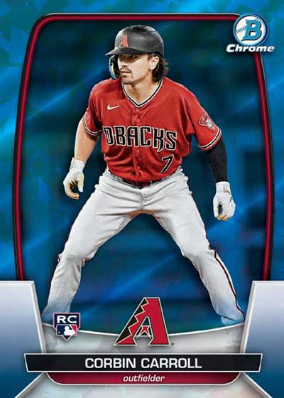 2023 Bowman Chrome Sapphire Baseball Checklist, Box Info