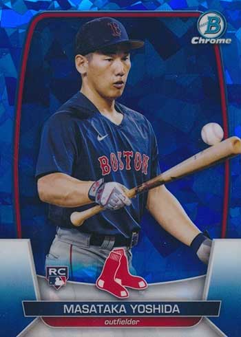 2023 Bowman Chrome Sapphire Baseball Variations Masataka Yoshida