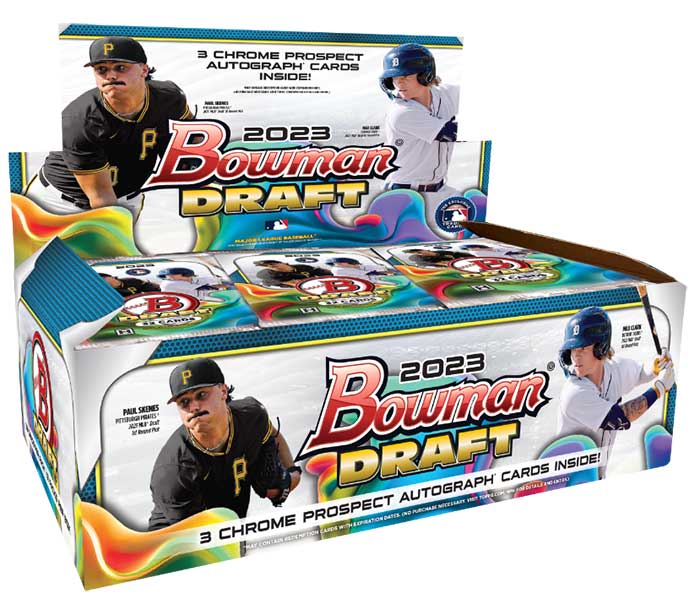 2023 Bowman Draft Baseball Checklist, Team Set Lists, Box Info