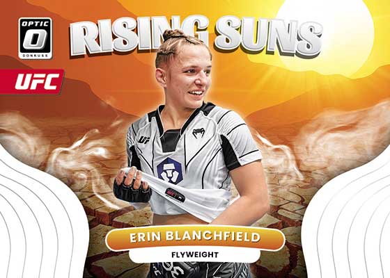 2023 Donruss Optic UFC Rising Suns Erin Blanchfield
