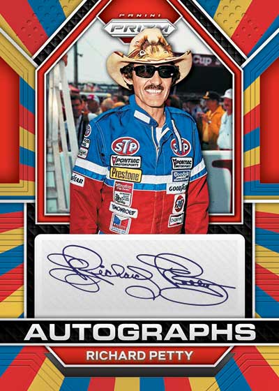 2023 Panini Prizm NASCAR Racing Autographs Rainbow Richard Petty