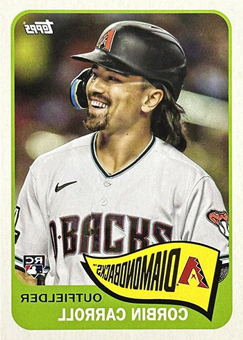 2023 Topps Archives Baseball Variations - Corbin Carroll Inverted