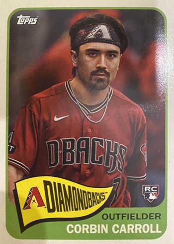2023 Topps Archives Baseball Variations - Corbin Carroll Image