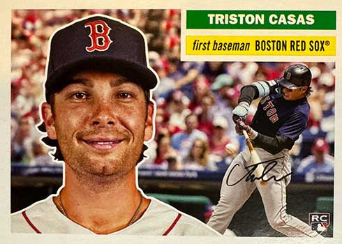 2023 Topps Archives Baseball Variations - Triston Casas Image