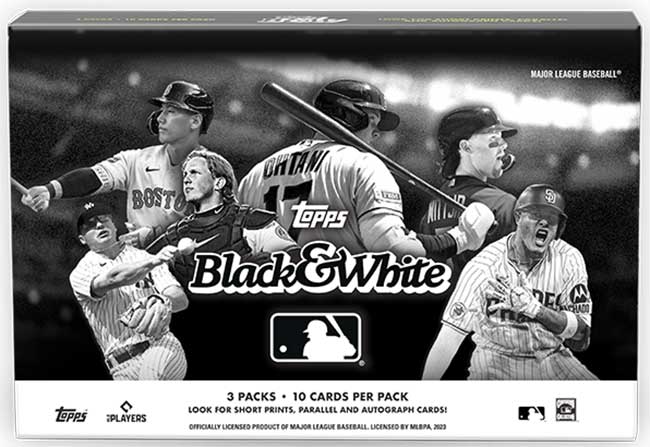 2023 Topps Black and White Baseball Hobby Box