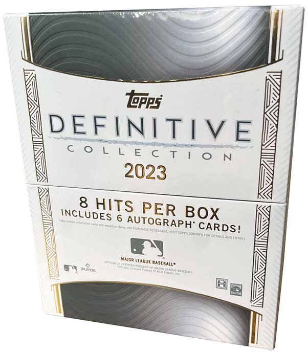 2023 Topps Definitive Collection Baseball Checklist, Box Info