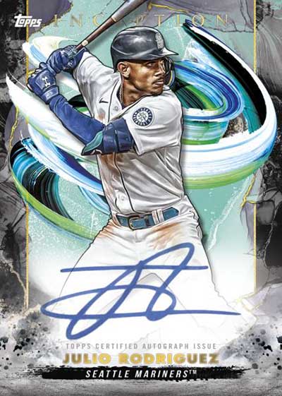 2023 Topps Inception Baseball Base Rookie and Emerging Stars Autographs Julio Rodriguez