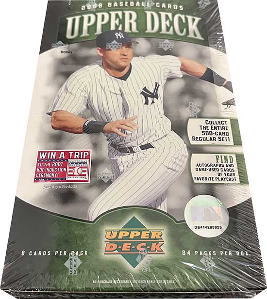 2004 Upper Deck Series 1 high quality Baseball Hobby Box