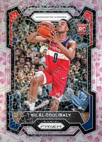 2023-24 Panini Prizm Basketball Cherry Blossoms Prizms Bilal Coulibaly
