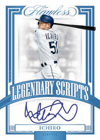 2023 Panini Flawless Baseball Legendary Scripts Ichiro