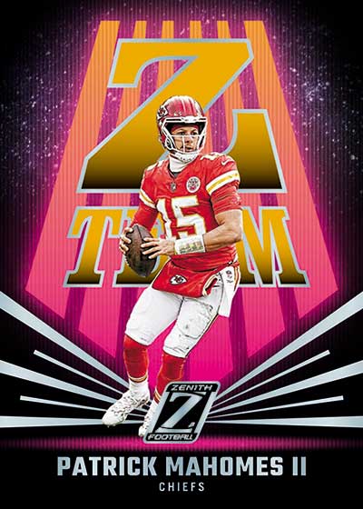 2022 Zenith popular Football Patrick Mahomes III Class President Gold Chiefs