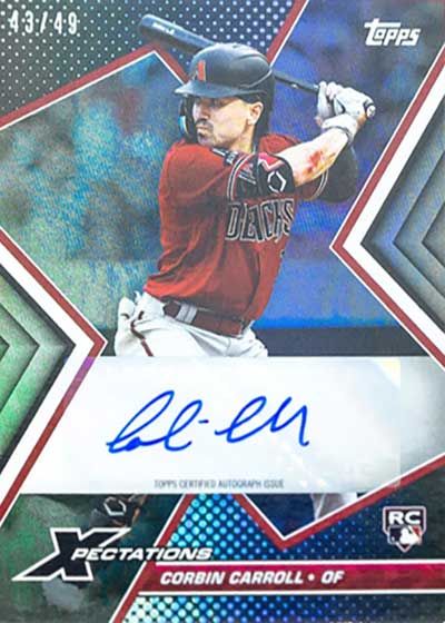 2023 Topps Xpectations Baseball Checklist, Box Info, Details