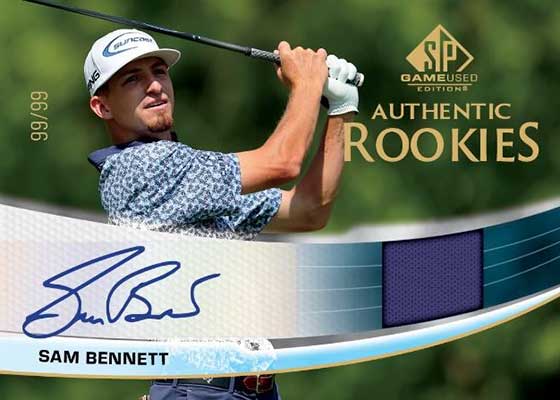 2024 SP Game Used Golf Authentic Rookies Sam Bennett