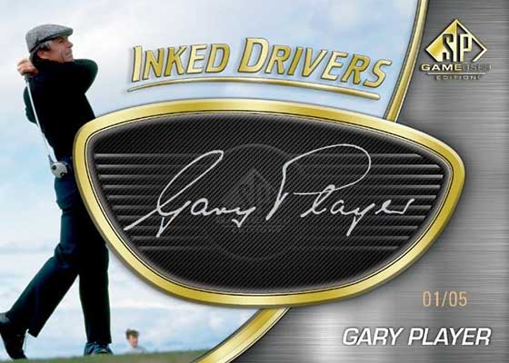 2024 SP Game Used Golf Inked Drivers Gary Player