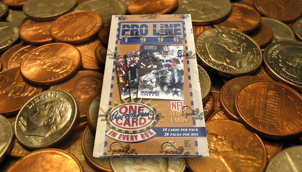 Proline Football 1996 Pro Line Football Box Break, Review and Breakdown