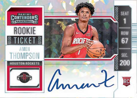 2023-24 Panini Contenders Basketball Checklist, Box Info, Details