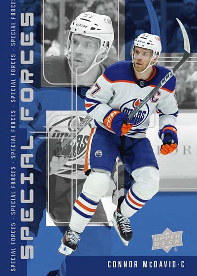 2023-24 Upper Deck Extended Series Hockey Special Forces Connor McDavid