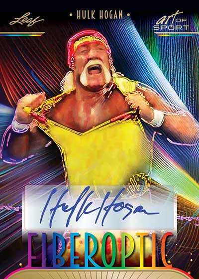 2023 Leaf Art of Sport FiberOptic Hulk Hogan