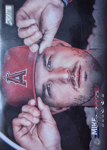 2023 Topps Stadium Club Baseball Variations Mike Trout