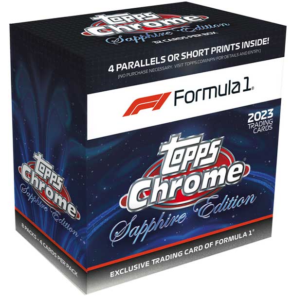 2023 Topps Chrome Sapphire Formula 1 Hobby Box