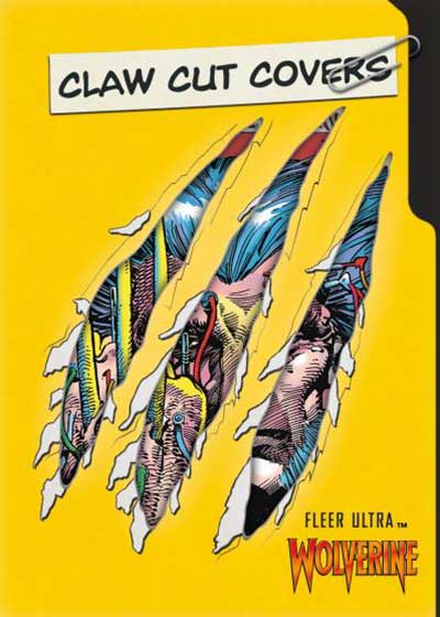 2024 Fleer Ultra Wolverine Claw Cut Covers