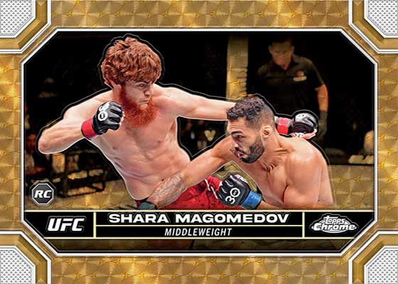 2024 Topps Chrome UFC Superfractors Shara Magomedov