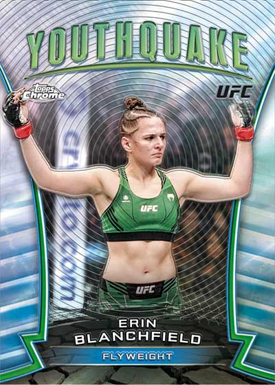 2024 Topps Chrome UFC Youthquake Erni Blanchfield