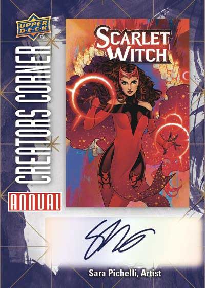 2022-23 Upper Deck Marvel Annual Creators Corner Autographs Sara Pichelli