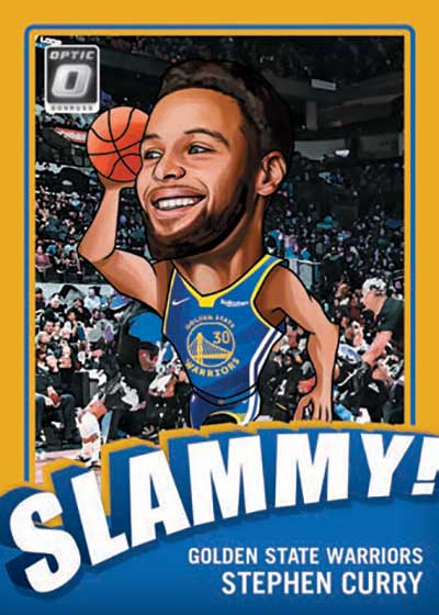 2023-24 Donruss Optic Basketball Slammy Gold Stephen Curry