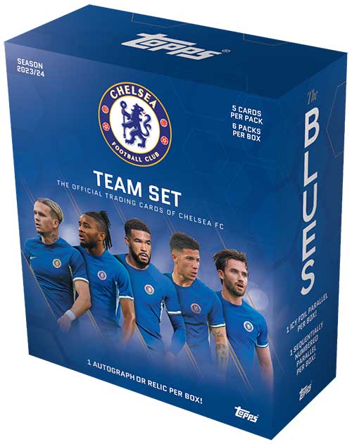 2023-24 Topps Chelsea FC Team Set Hobby Box
