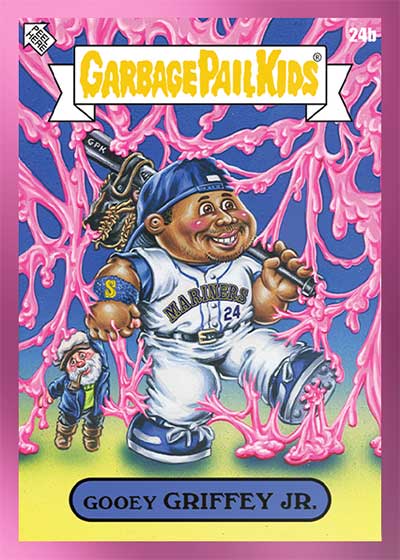 2023 Topps Garbage Pail Kids x MLB Series 3 Pink Foil Ken Griffey Jr.