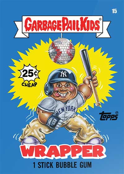 2023 Topps Garbage Pail Kids x MLB Series 3 Wrapper Card