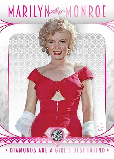 2024 Leaf Marilyn Monroe Icons Collection Diamonds Are a Girl's Best Friend