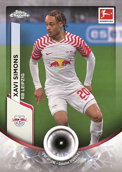 2023-24 Topps Chrome Bundesliga Diamond Relics Xavi Simons