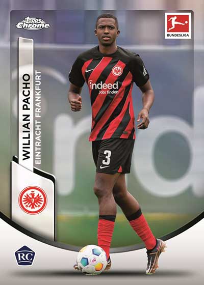 2023-24 Topps Chrome Bundesliga Refractors Willian Pacho