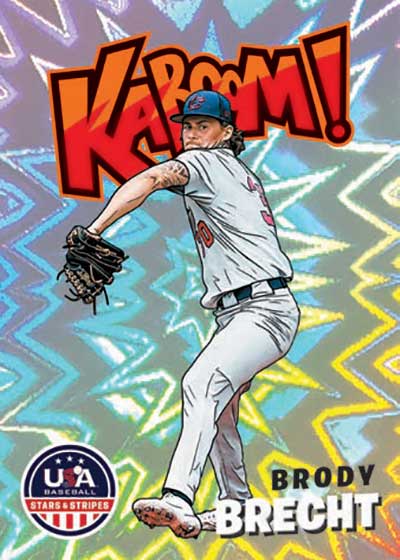 2024 Panini Stars & Stripes USA Baseball Kaboom Brody Brecht