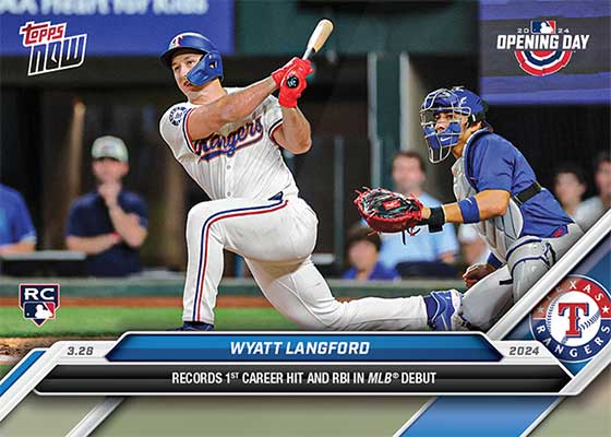 2024 Topps Now Baseball Wyatt Langford