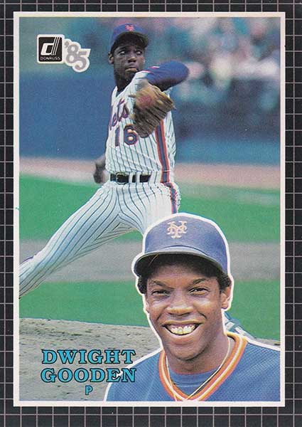 1985 Donruss Action All-Stars Baseball Dwight Gooden