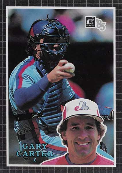 1985 Donruss Action All-Stars Baseball Gary Carter