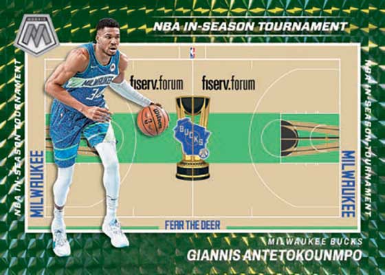 2023-24 Panini Mosaic Basketball In-Season Tournament Giannis Antetokounmpo