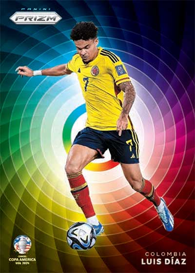2023-24 Panini Prizm Copa America Color Wheel Luis Diaz