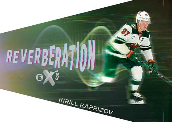 2023-24 SkyBox E-X 2000 Hockey Reverberation Kirill Kaprizov