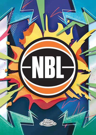 2023-24 Topps Chrome NBL NBL Logo Refractor